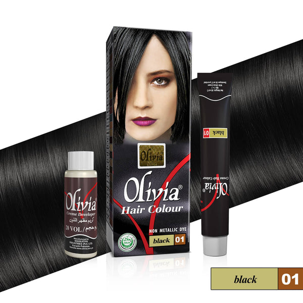 Olivia Hair Colour (Black 01)