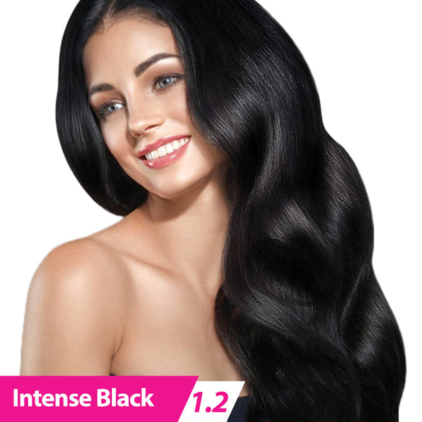 Olivia Intense Premium Hair Colour (Intense Black 1.2)