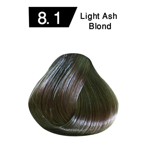 BREMOD Hair Color Cream (Light Ash Blond 8.1)