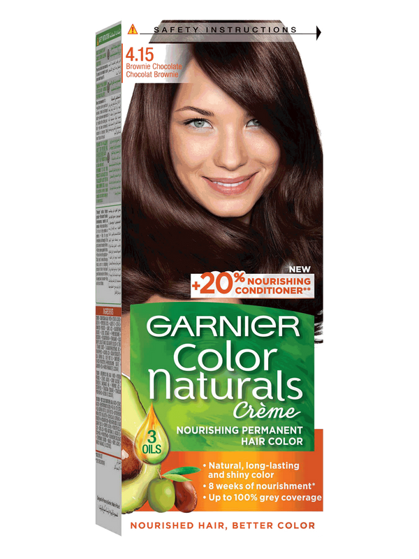 GARNIER  HAIR COLOR Naturals (4.15 Brownie Chocolate)