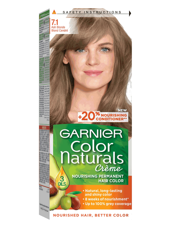 GARNIER HAIR COLOR BLONDES Naturals (7.1 Ash Blonde)