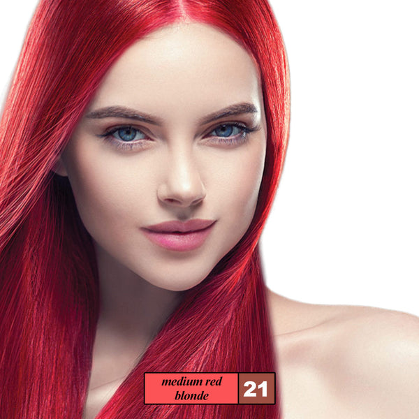 Olivia Hair Colour (Medium Red Blonde 21)