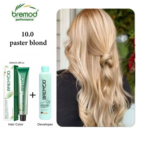 BREMOD Hair Color Cream (Paster Blond 10.0)