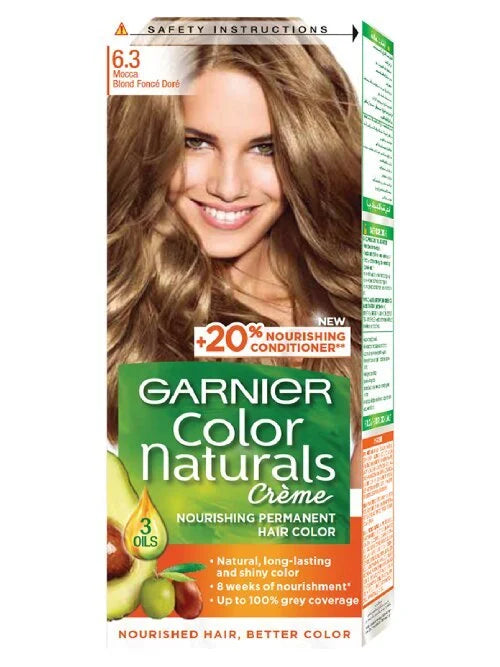 GARNIER HAIR COLOR BLONDES Naturals (6.3 Mocca)