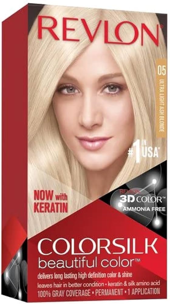 REVLON ColorSilk Beautiful Color (Ultra Light Ash Blonde 05)