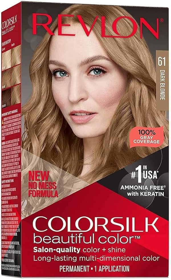 REVLON ColorSilk Beautiful Color (Dark Blonde 61)