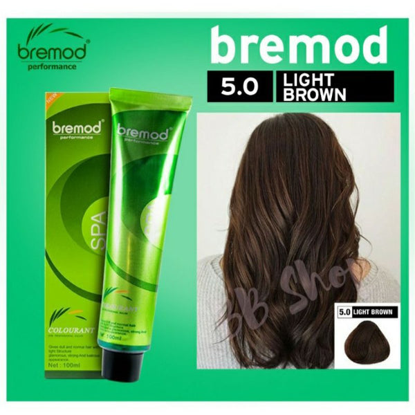 BREMOD Hair Color Cream (Light Brown 5.0)