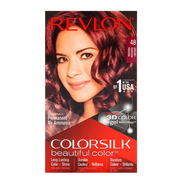 REVLON ColorSilk Beautiful Color (Burgundy 48)