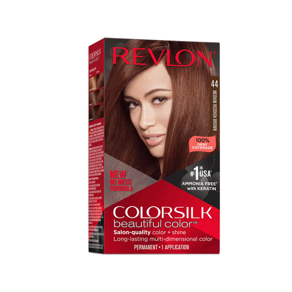 REVLON ColorSilk Beautiful Color (Medium Reddish Brown 44)