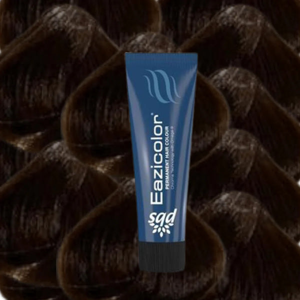 Eazicolor Permanent Hair Color (Medium Golden Brown 4.3)