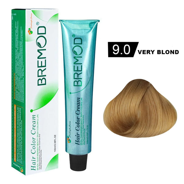 BREMOD Hair Color Cream (Very Blond 9.0)