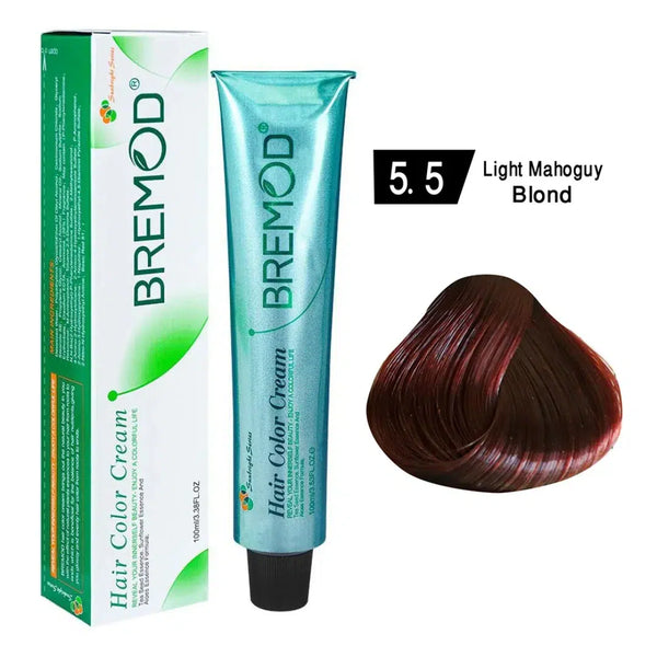 BREMOD Hair Color Cream (Light Mahogny Blond 5.5)