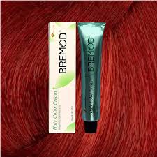 BREMOD Hair Color Cream (Light Intense Red Blond 8.66)