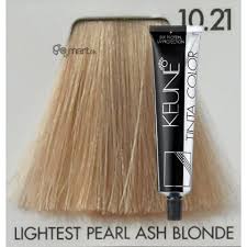 KEUNE TINTA COLOR (Lightest Pearl Ash Blonde 10.21)