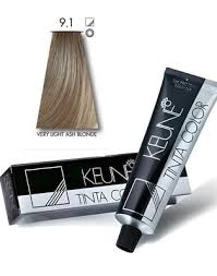 KEUNE TINTA COLOR (Very Light Ash Blonde 9.1)