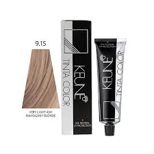 KEUNE TINTA COLOR (Very Light Ash Mahogany Blonde 9.15)