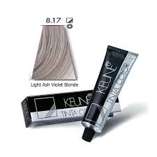 KEUNE TINTA COLOR (Light Ash Violet Blonde 8.17)