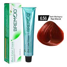 BREMOD Hair Color Cream (Dark Mahogny Red Brown 6.56)