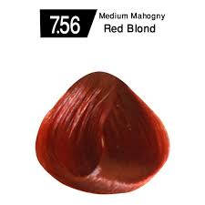 BREMOD Hair Color Cream (Medium Mahogny Red Brown 7.56)