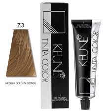 KEUNE TINTA COLOR (Medium Golden Blonde 7.3)