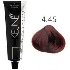 KEUNE TINTA COLOR (Medium Copper Mahogany Brown 4.45)