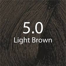 Eazicolor Permanent Hair Color (Light Brown 5.0)