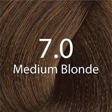 Eazicolor Permanent Hair Color (Medium Blonde 7.0)