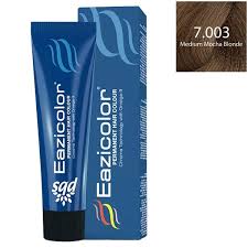 Eazicolor Permanent Hair Color (Medium Mocha Blonde 7.003)