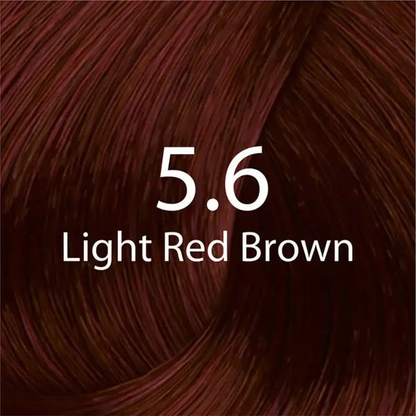 Eazicolor Permanent Hair Color (Light Red Brown 5.6)