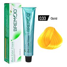 BREMOD Hair Color Cream (Gold 0.33)