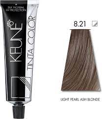 KEUNE TINTA COLOR (Light Pearl Ash Blonde 8.21)